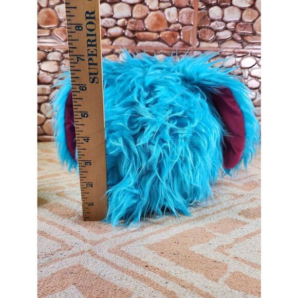Pikmi Pops Surprise Blue Fluffy Bunny Rabbit Plush Toy #A97 - Picture 7 of 9